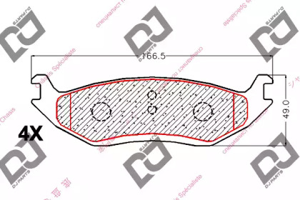 DJ PARTS BP2052